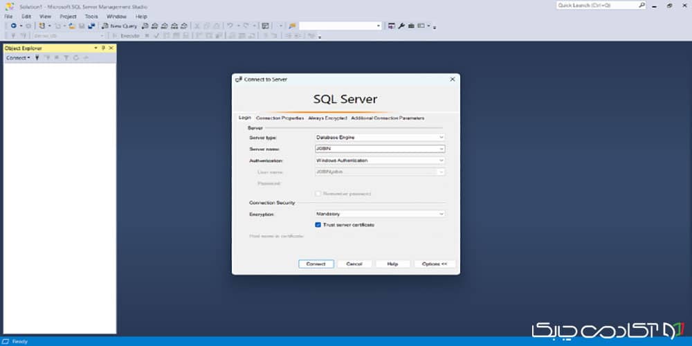 نحوه اتصال به sql server در شبکه| آموزش اتصال دیتابیس با ip