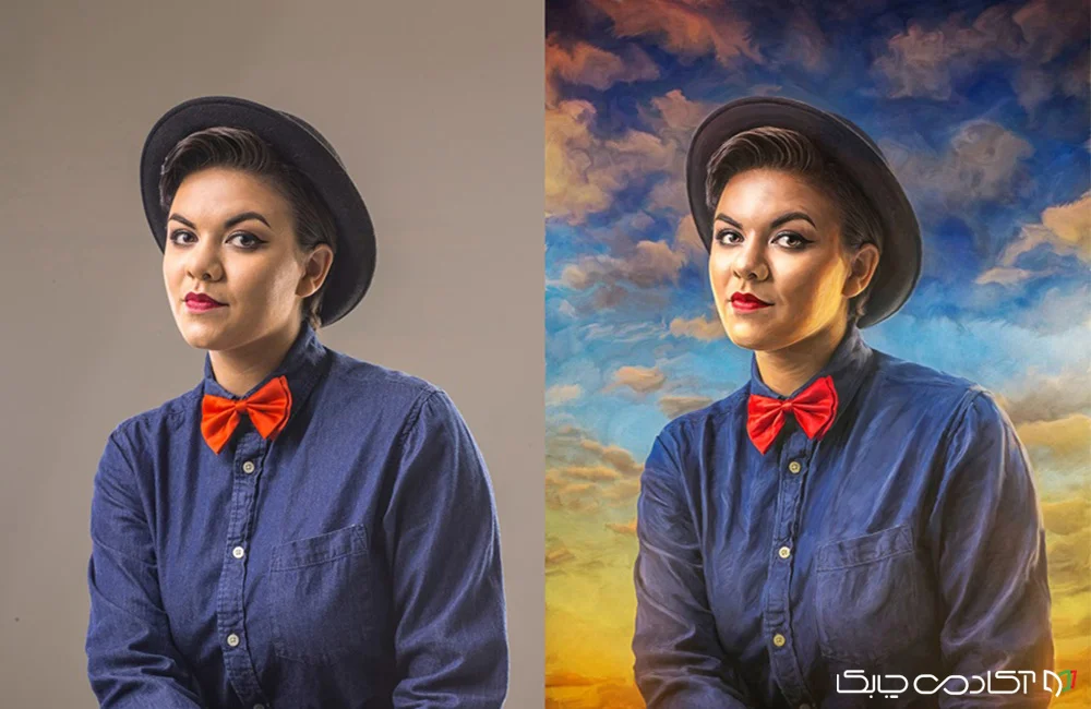 فیلتر تبدیل عکس به نقاشی در فتوشاپ