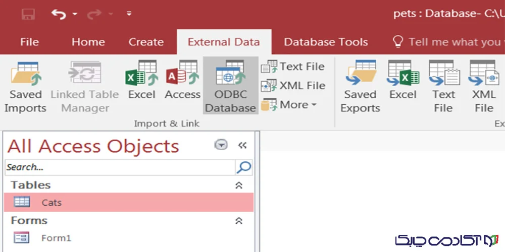 اتصال پایگاه داده اکسس به سی شارپ
