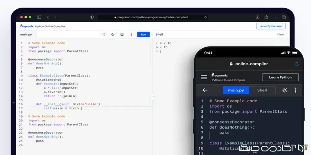 کامپایلر آنلاین پایتون 3